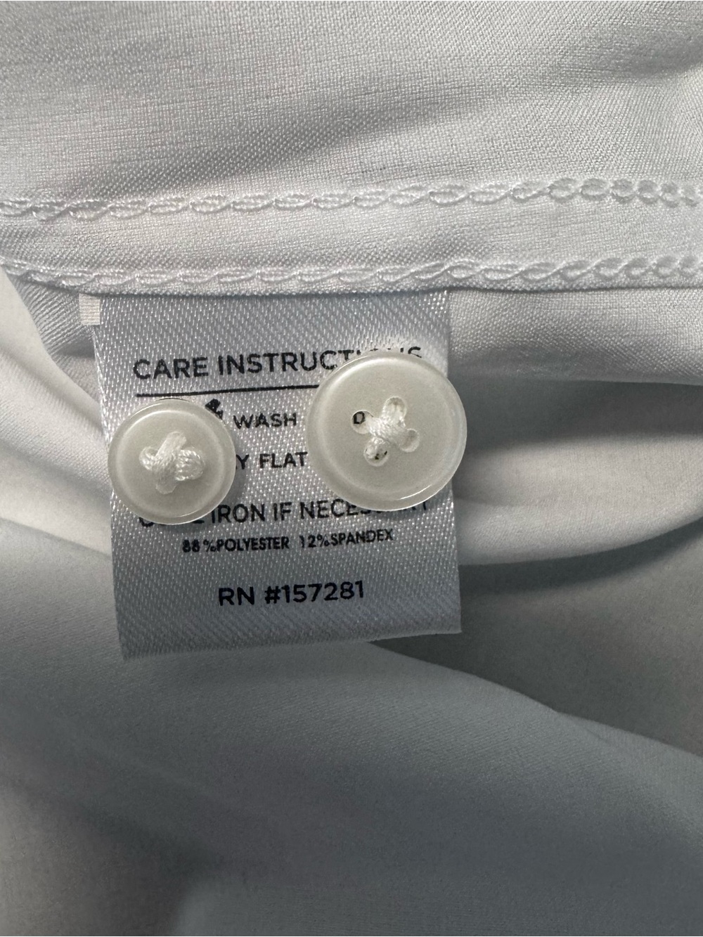 Mizzen+Main NWT Mens Trim Leeward Short Sleeve White Dress Shirt Sz. XXL - Picture 9 of 11